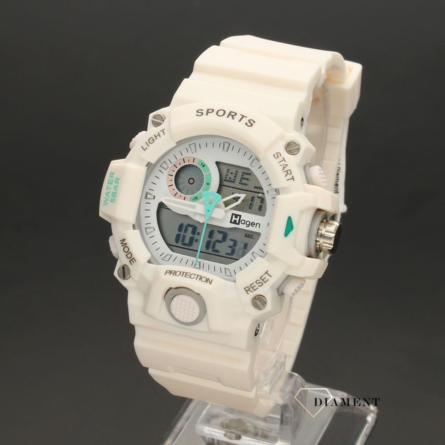 Dziecięcy zegarek Hagen HA-208AD biały (1).jpg